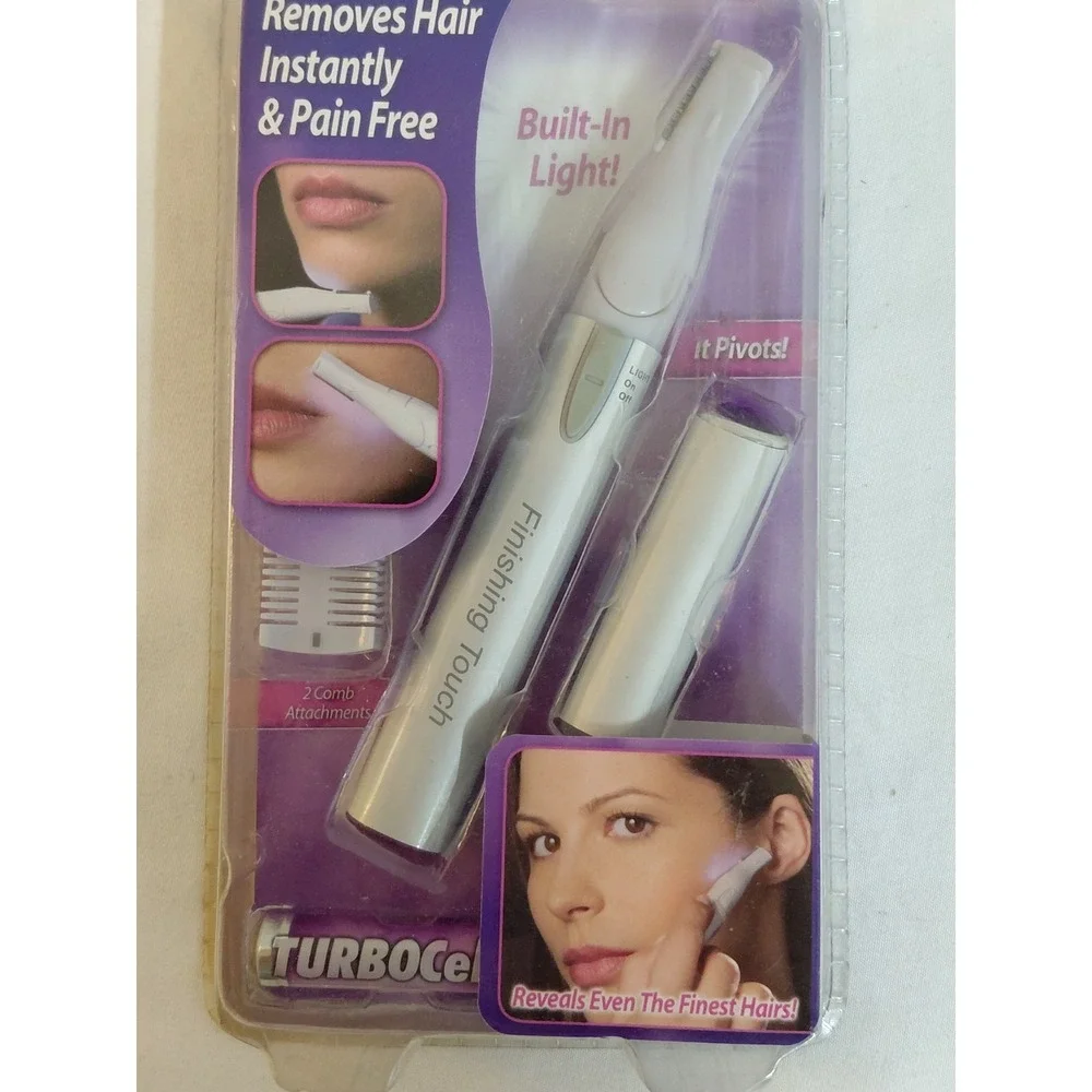 Finishing Touch Lumina Personal Hair Remover Electric Trimmer Built-In Light New